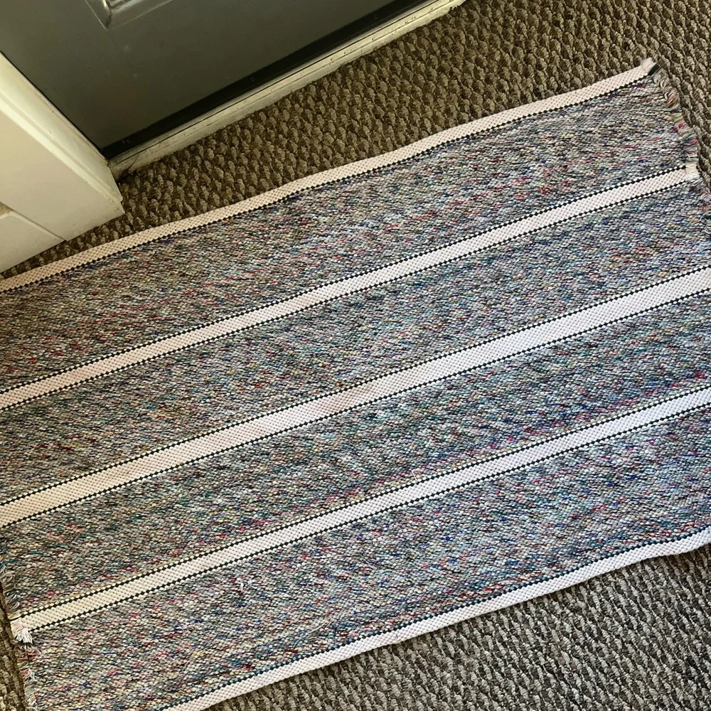 World Market Multicolor Woven Door Mat
